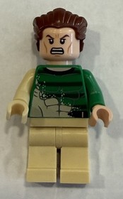 2015 Lego Marvel Sandman Minifig 76037 Rhino Team Up Spiderman Spider-Man Hero