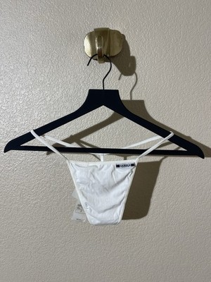 NWT La Perla Off White Thong Size 4