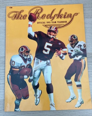 Washington Redskins 1995 Official Yearbook - Image 1 of 4
