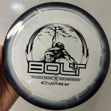 New 10 YEAR Latitude 64 Gold Orbit Bolt Red Distance Driver Golf Disc Rare