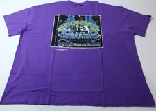G59 Records Unisex Adult's Jewel Case T-Shirt LC7 Royal Purple Size 2XL NWT XXL