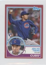 2018 Topps Mini 1983 Topps Design Rookies Red 3/10 Jen-Ho Tseng #83-8 qf6