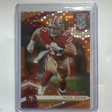 2020 Panini Donruss Elite - Nick Bosa #6 Orange Parallel San Francisco 49ers /49