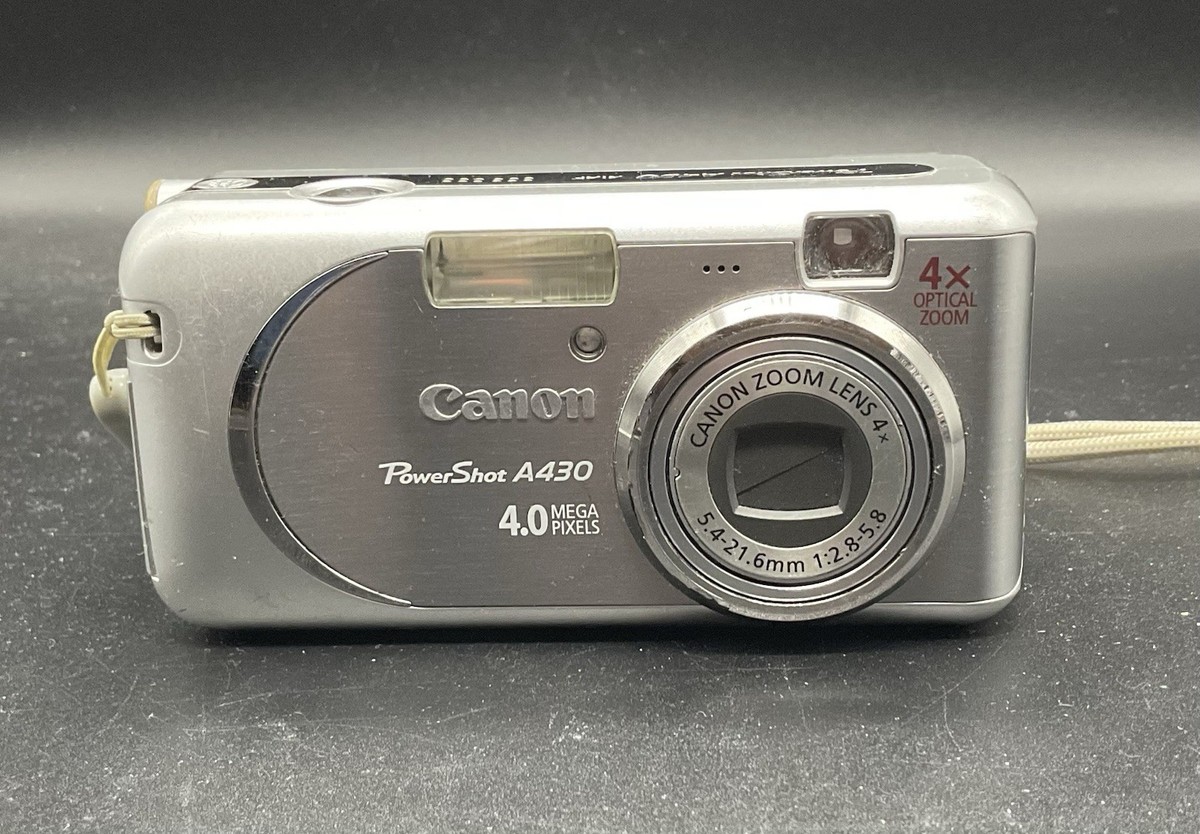 Canon PowerShot A430 Digital Camera 4.0MP - Tested Working | eBay