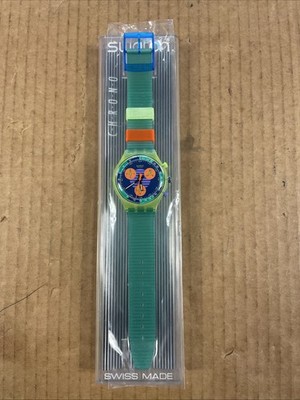 (C3426) New Never Worn Swatch Chrono Neo Wave - SCJ100