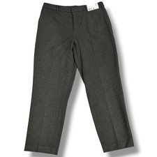UNIQLO Smart Ankle Dress Pants Gray Stretch Women Office Business Career NEW! D1