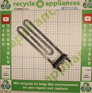 Original Waschmaschine Trockner Heizelement mit Sensor 1950W 1325064101