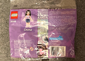 LEGO FRIENDS &ndash; #30106 Ice Cream Stand with Emma Brand New in Sealed Polybag Girl