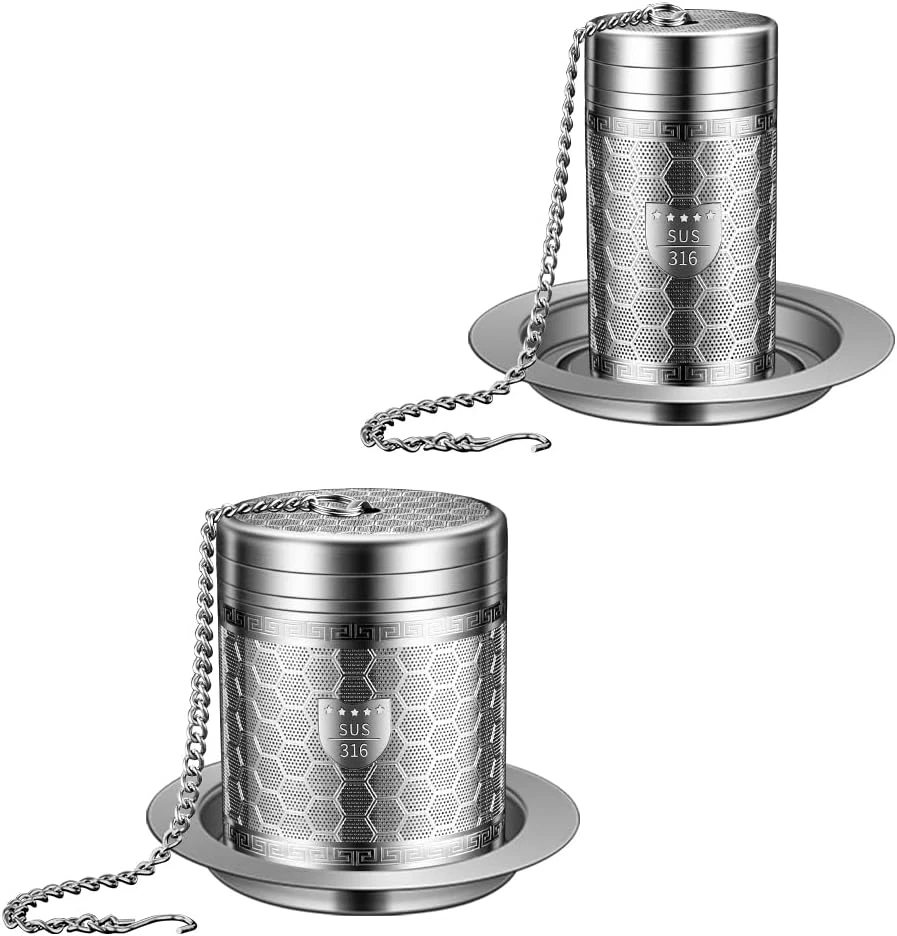 2Pack Tea Infusers for Loose Tea, Extra Fine Mesh 316 Stainless Steel Tea Strain
Opens in a new wind