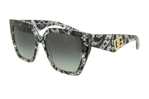 サングラス DOLCE & GABBANA Woman Sunglasses White DG4438 3287/8G Brand New 2025 Dolce & Gabbana Sunglasses DG 4438 3287/8G