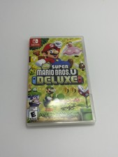 New Super Mario Bros U Deluxe Nintendo Switch EMPTY CASE ONLY No Game