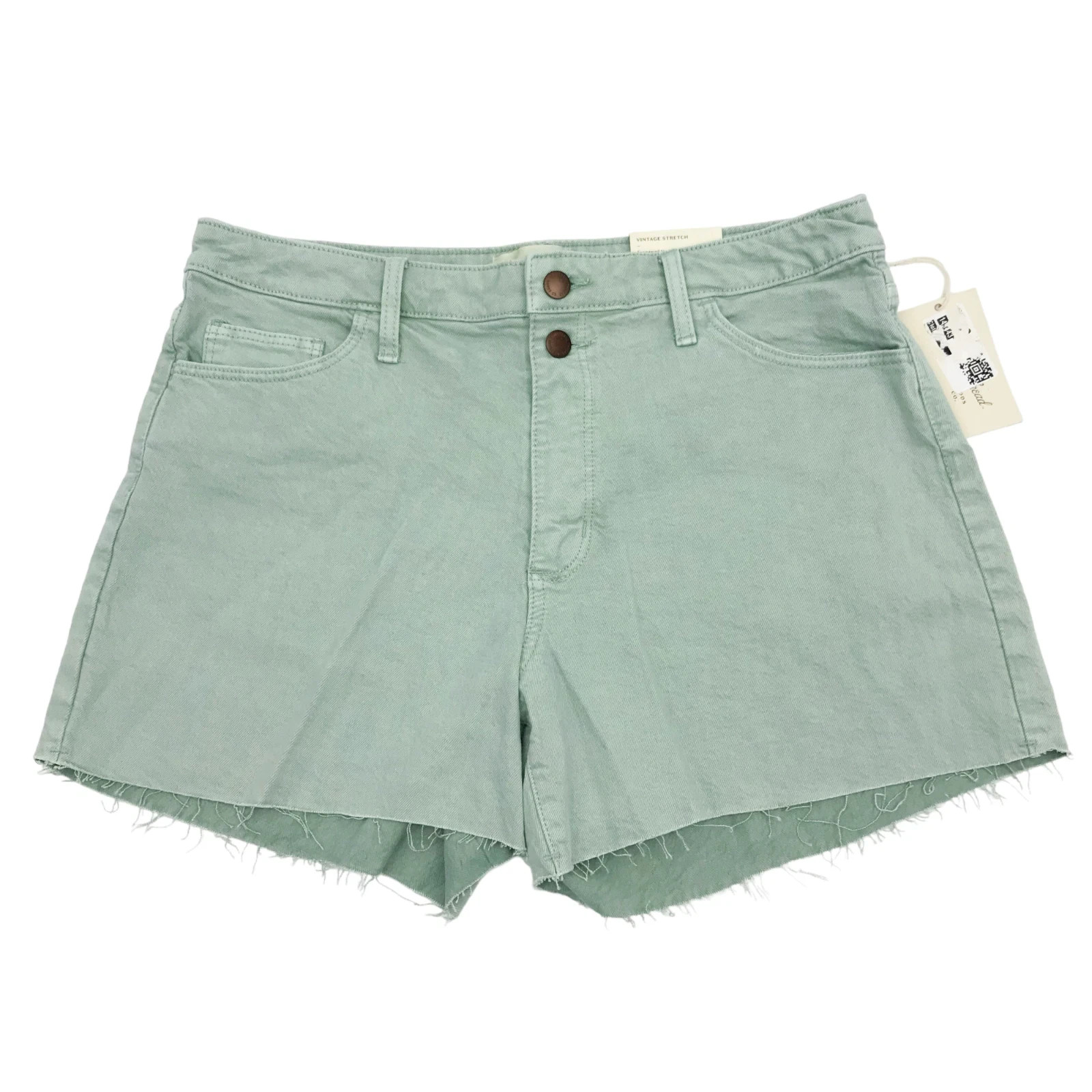 Universal Thread Womens Vintage Stretch High-Rise Cut-Off Mi