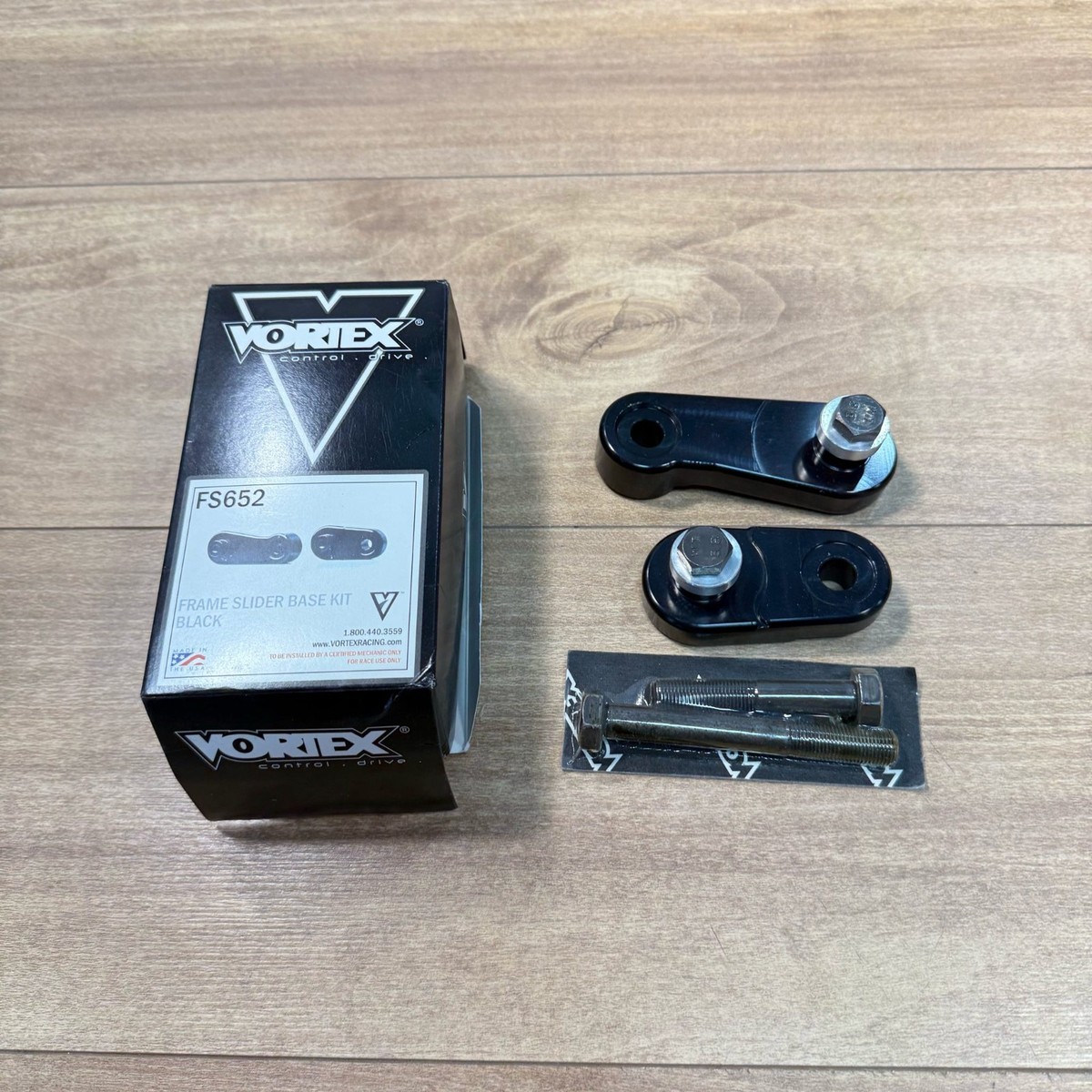 確認用。 取寄せ VORTEX Frame Slider Kit - ZX-6R SR133 #DRAG #05051602