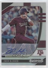 2020 Panini Prizm Draft Picks Silver Prizm Auto Zach DeLoach #PDP43 Auto 1u6