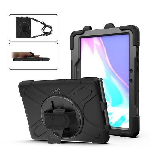 Stand Case For Samsung Tab Active 2 3 Pro / 4 Pro / Rugged Hand Shoulder Strap - Picture 8 of 55