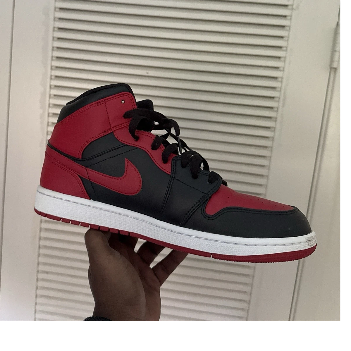 Jordan 1 Retro Mid Black White for Sale - Authenticity Guaranteed