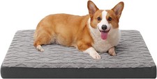 Orthopedic Dog Beds Large Sized   35.0"L x 22.0"W x 3.0"Th, Grey