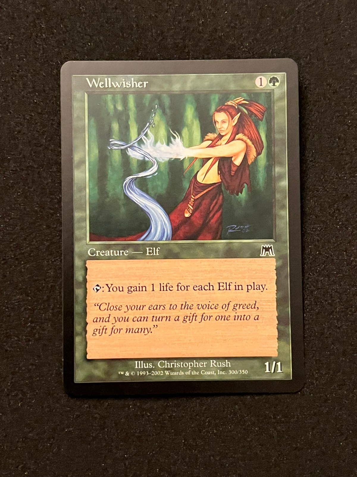 Wellwisher 2002 MTG - NEAR MINT- Onslaught #300