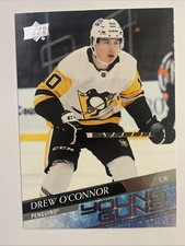 Drew O'Connor 2020-21 Upper Deck Young Guns Rookie #728 Pittsburgh Penguins RC