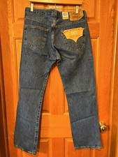 K68 Vintage Levis 501 Original Fit Straight Button Fly Jeans Mens Size 33x30