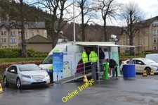 Photo 6x4 Electric vehicles on display, Peebles Peebles/NT2540 A display c2013