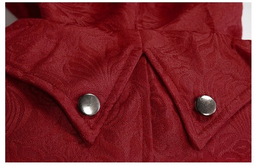 Medieval Retro Punk Gothic Jacket Dark Series Uniform Halloween Cosplay Costume - Picture 4 of 9