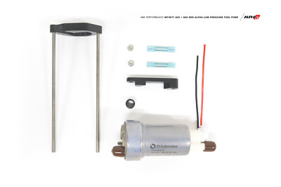 AMS Red Alpha Low Pressure Fuel Pump Upgrade For 16-21 Infiniti Q50 / 17-21 Q60