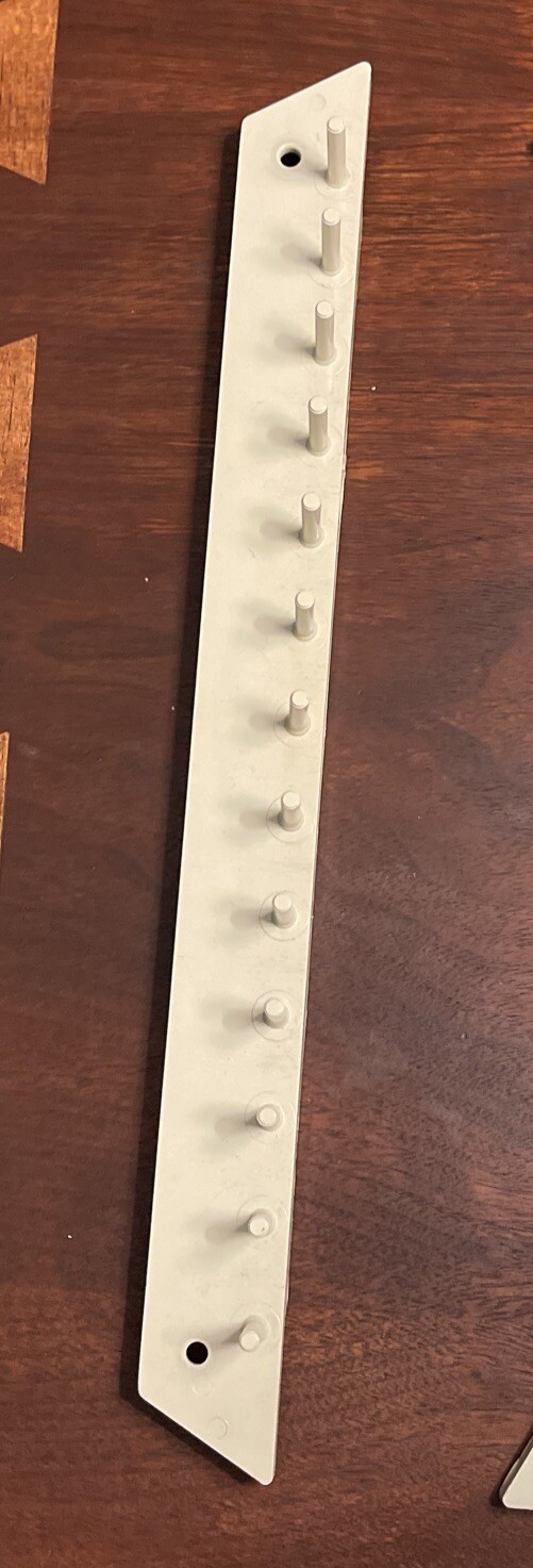 Vtg John Alan Love & Money Crafts Loom original replacement Pieces Parts Shuttle