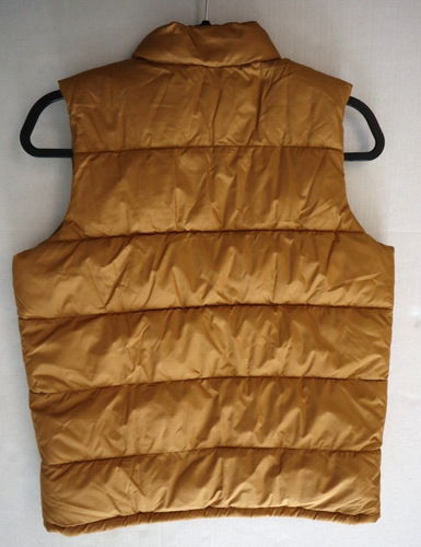 Gap 418456 Kids Sz XL (12) Honey Mustard Yellow ColdControl Quilted Puffer Vest - Picture 2 of 9