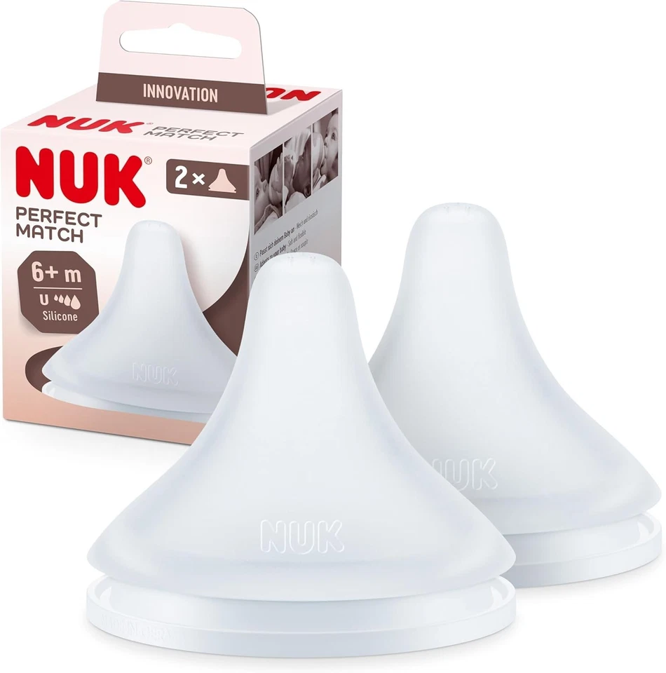 NUK First Choice+ Teats for Baby Bottles - Choose Your Type