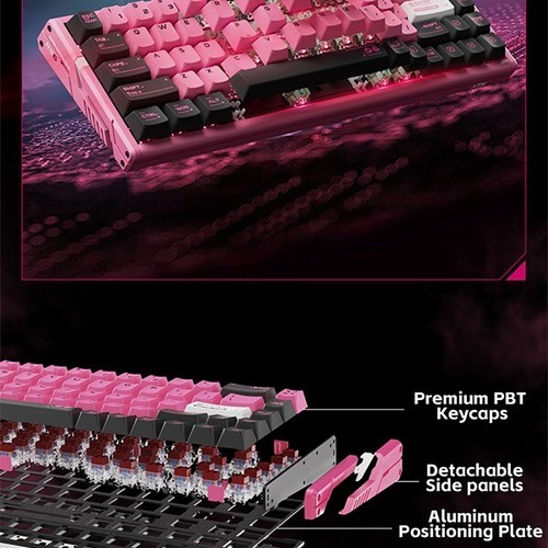 Teclado para juegos ATK RS6 Ultra 65% efecto Hall - TTC RGB Magneto 8000Hz con cable - Imagen 12 de 18