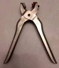 VTG John Dritz & Sons SNAP FASTENERS GROMMET PLIERS EYELET SNAP PUNCH GRIP J USA