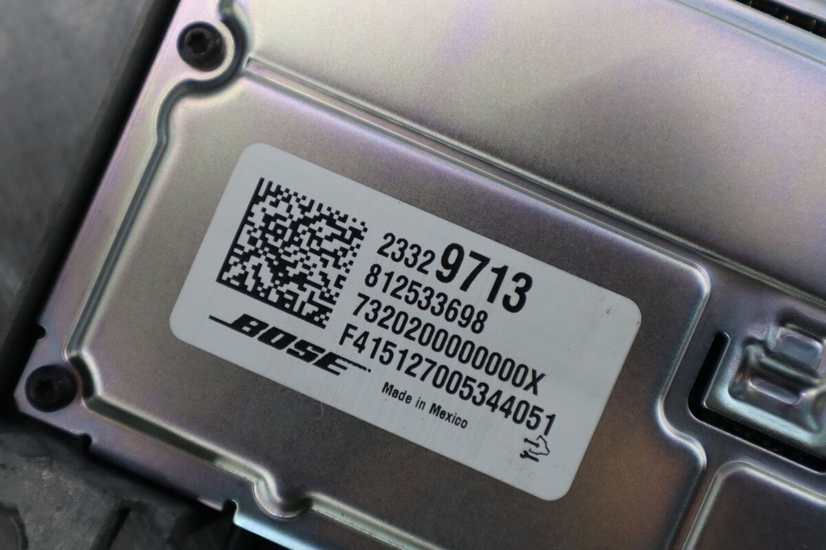 2015 CHEVROLET CORVETTE Z06 3LZ 6.2L OEM BOSE AUDIO 2015 CHEVROLET CORVETTE Z06 3LZ 6.2L OEM BOSE AUDIO