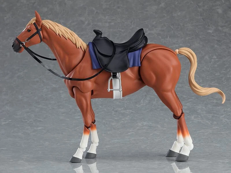 Max Factory figma Horse ver. 2 (Light Chestnut) Action Figure w/ Tracking NEW - Image 4 of 4