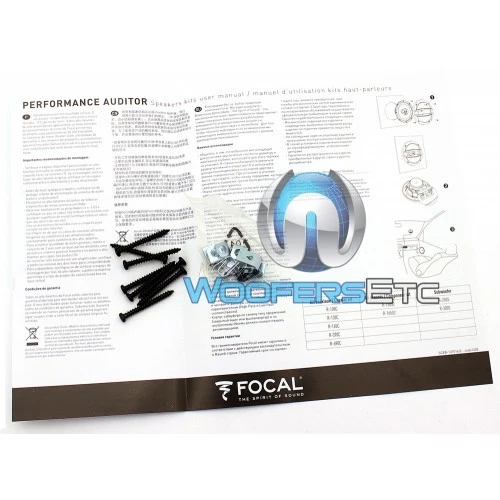 2 juegos ALTAVOCES COAXIALES 2 VÍAS MAX AUDITOR FOCAL R-570C COCHE 5"x7" 6"x8" 480W NUEVOS Foto 4 de 4