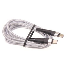 Type-C to USB-C 6ft PD Cable Charger Cord Power Wire Sync Braided for Tablets