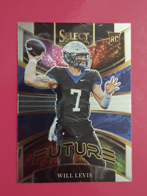 2023 Panini Select Draft Picks Future Will Levis Rookie Kentucky