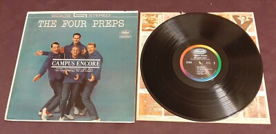 The Four Preps LP Campus Encore Capitol ST-1647
