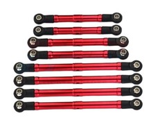 GPM Racing Alu Suspension Link Set komplett rot GPMTRX4M160RBEBK TRX-4M Ford ...