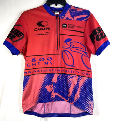 Bay to Bay MS 150 Maillot de cyclisme pour homme M Vélo de route Tour 2003 Course de vélos - Canada