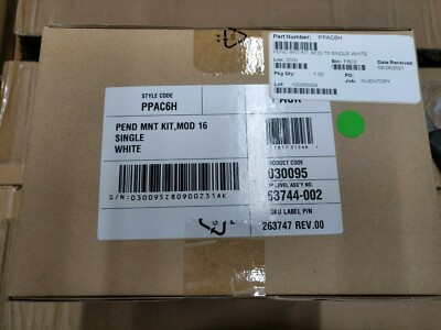 Bose PPACH6H Pendant-Mount Kit Single White Free Space Model 16 #125D M-16 NEW