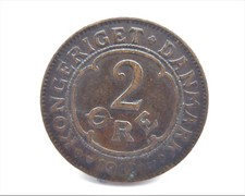 DENMARK 2 ORE  1912  T-2   SNIFF,S  ANCIENT  COINS