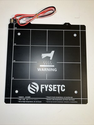 Aluminum Heated Bed Platform 235X235mm Aluminum PEI Hot Bed Build Plate