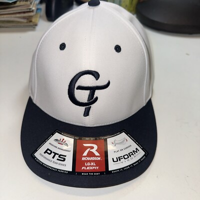 Dark Blue And White Cap Initial  CT Richardson PTS 20 L/XL Pulse Cap
