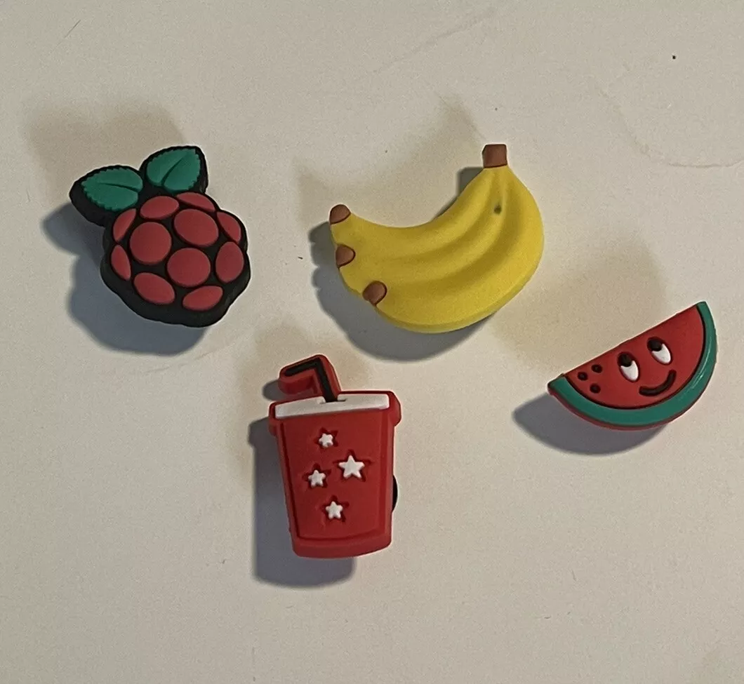 Croc Charms Shoe Charms Jibbitz Spring Summer Fruit Watermelon Banana