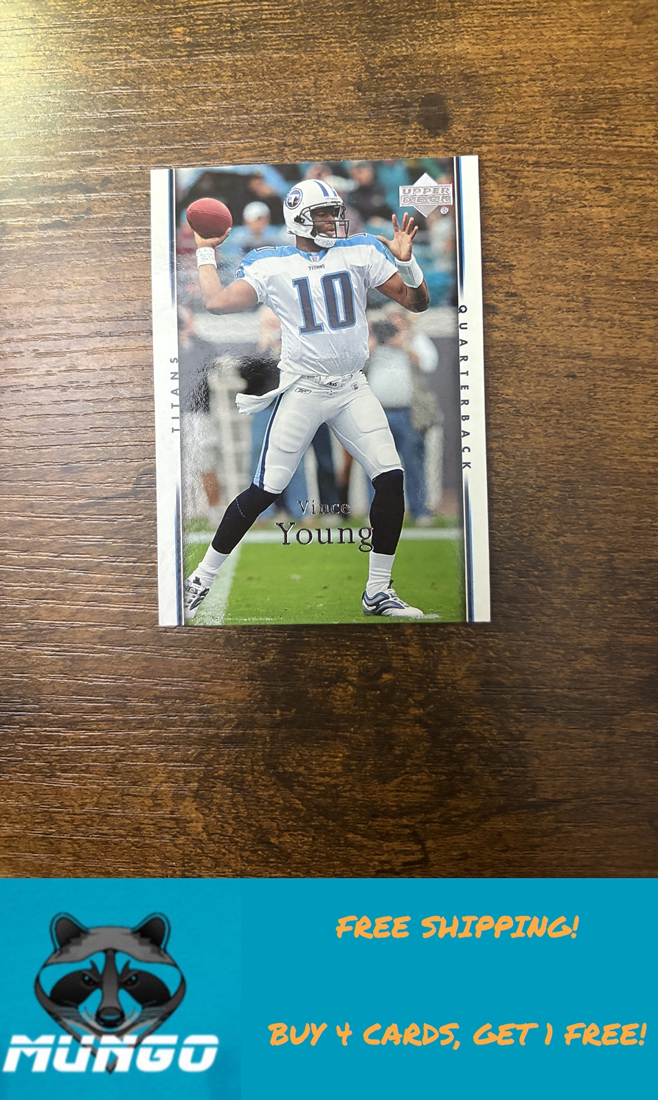 2007 Upper Deck #191 Vince Young Tennessee Titans