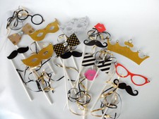 Photo Booth Props. Red Carpet, Birthdays, Bachelor,Wedding Good for all Parties,