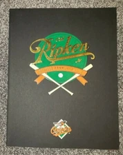1995 Cal Ripken Jr. Official Baltimore Orioles Commemorative Book Streak SGA