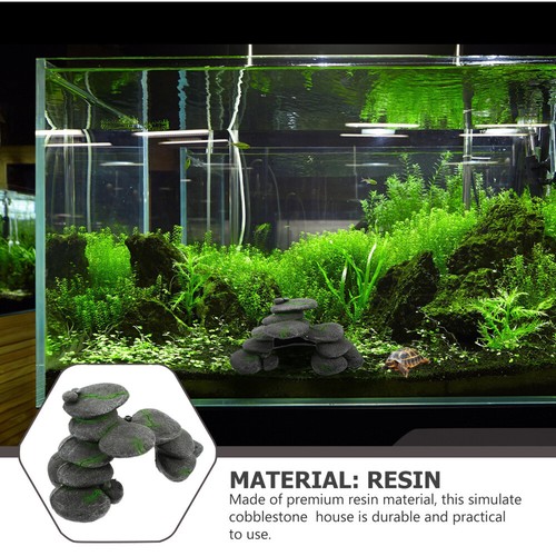 Turtle Hiding Hole Tortoise 2024 Habitat Accessories Basking Platform