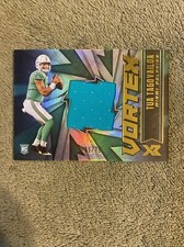 2020 XR BLUE VORTEX PATCH FOOTBALL CARD TUA TAGOVAILOA RC #VX-2 #64/75